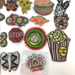 ✨ HAIR CLIPS AMAZING BEADED  BOHO CHIC PIECES✨✨✨